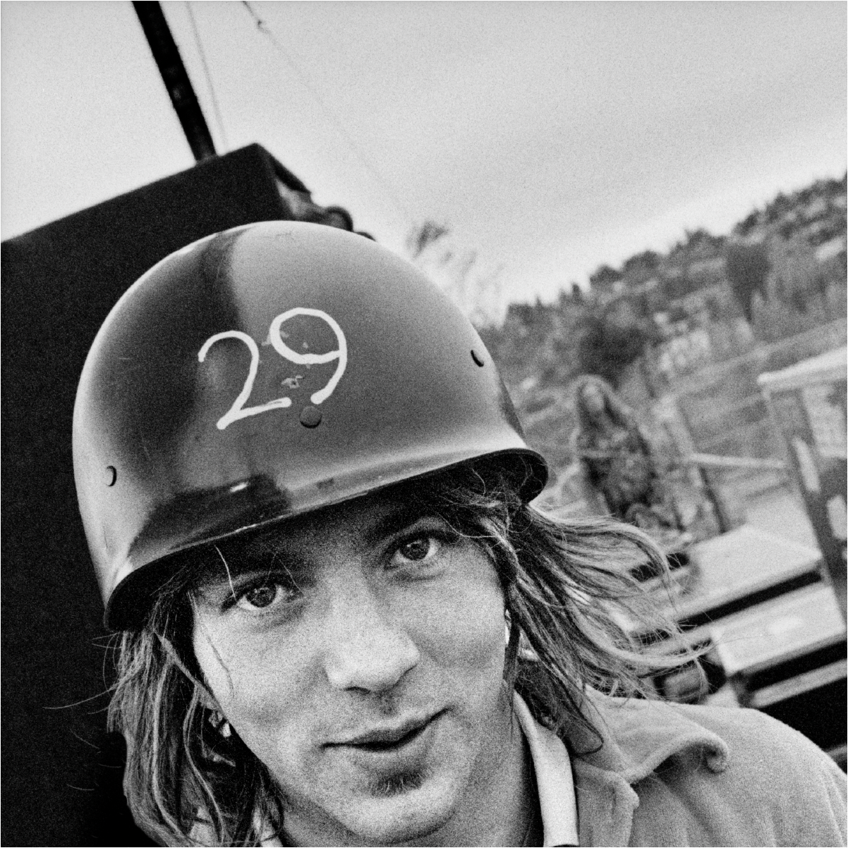 eddie vedder, drop in the park, seattle 9/20/92 - 24 x 24 inch