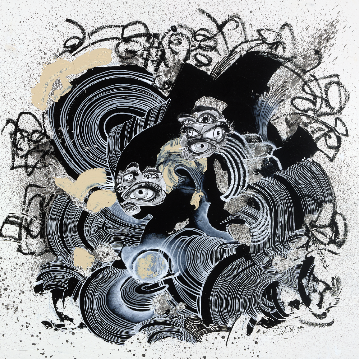twice if i like it - limited edition print - 24 x 24 inch edition