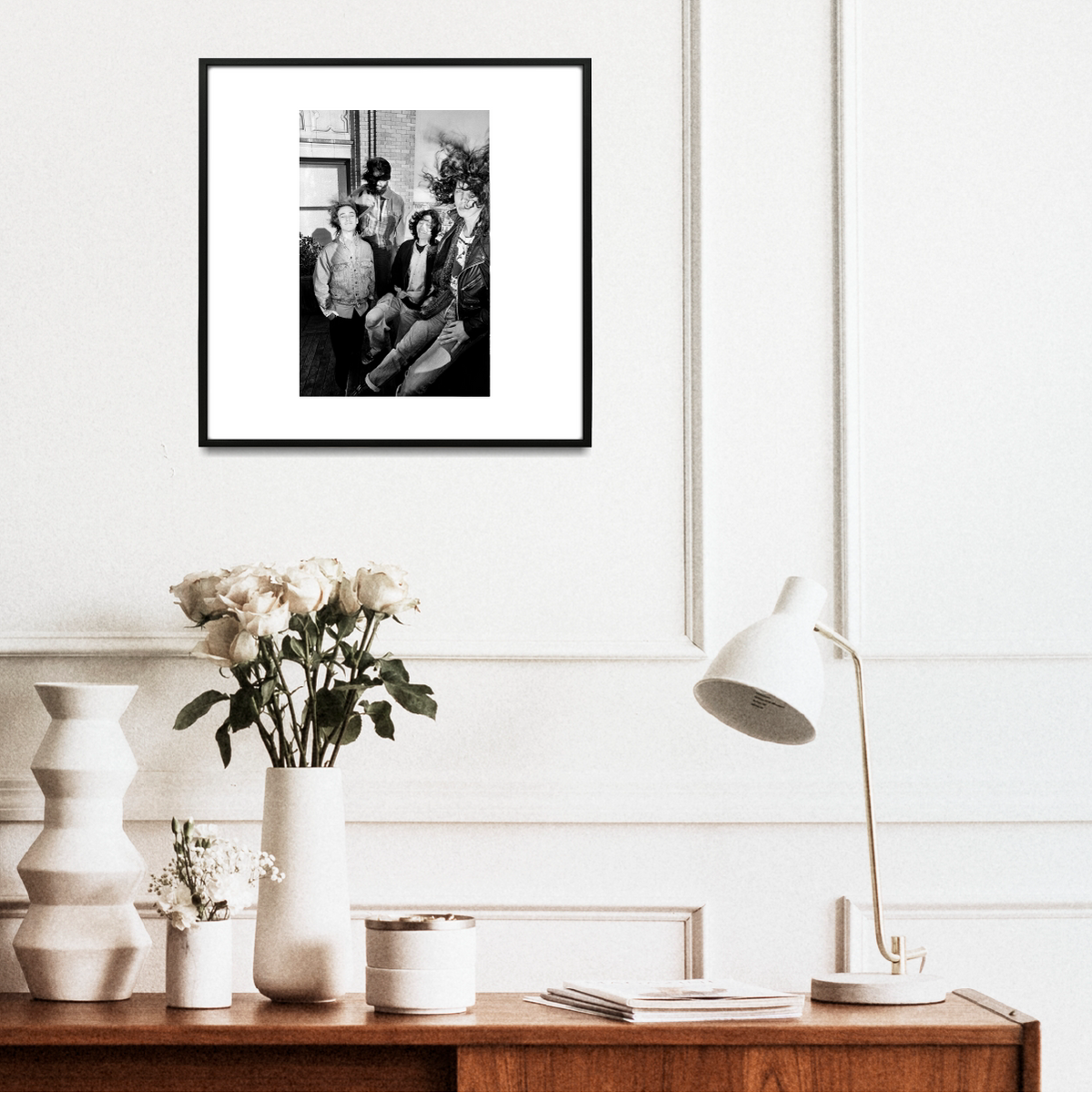 soundgarden roof of terminal sales building, seattle, 1989 12 x 12 Moonlight Arts Collective