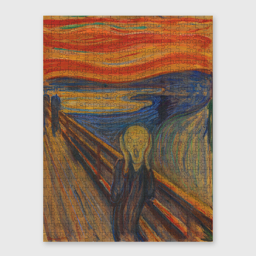 the scream - 500 piece jigsaw puzzle – Moonlight Arts Collective the scream - 500 piece jigsaw puzzle – Moonlight Arts Collective