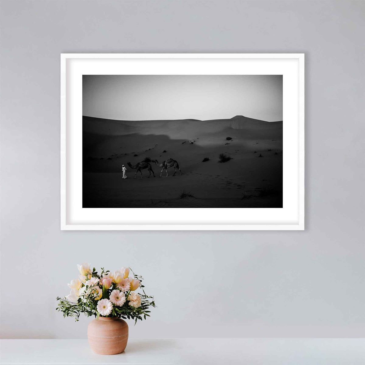 dusk in desert - limited edition prints