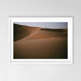 framed print - the desert is a woman ii