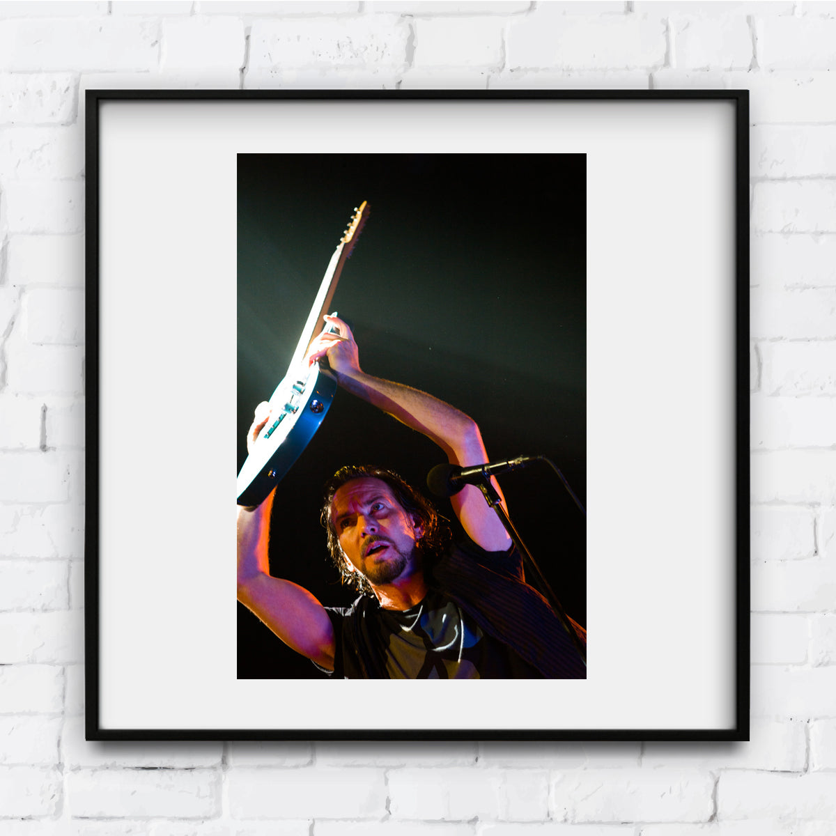 eddie vedder, pearl jam, 9/25/11 - 12 x 12 inch edition