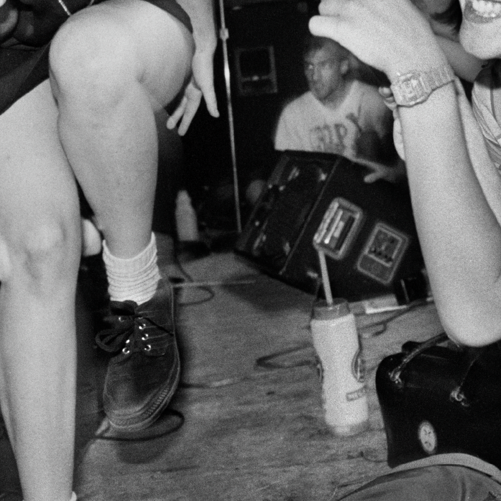 
                  
                    kathleen hanna, bikini kill, and alison wolfe (audience of bratmobile) international pop underground, olympia, wa 1991 - 12 x 12 inch edition
                  
                