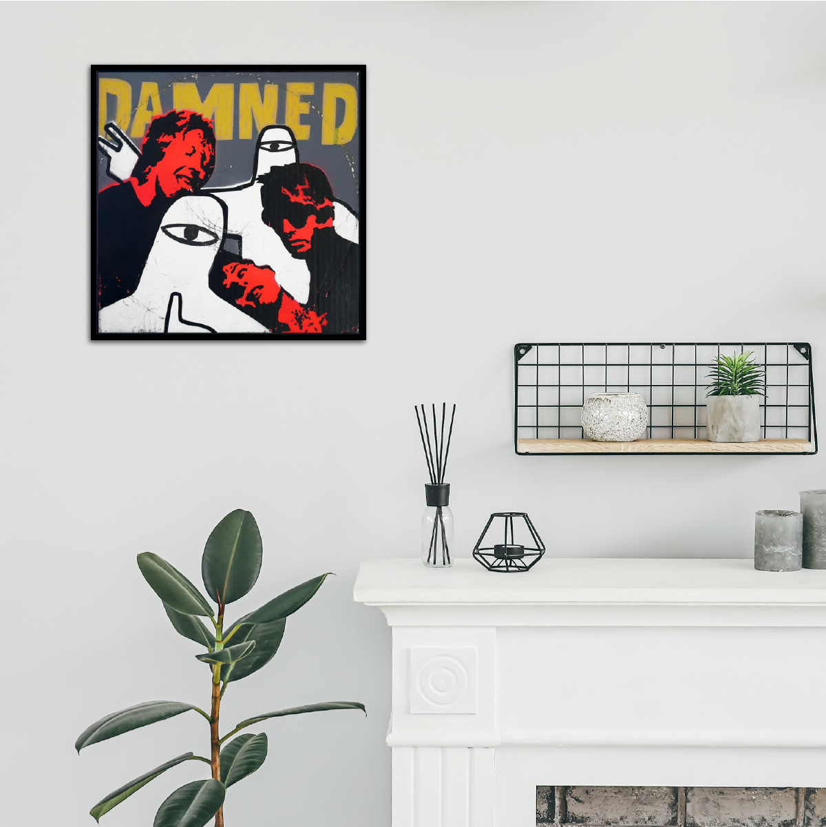 damned - original artwork