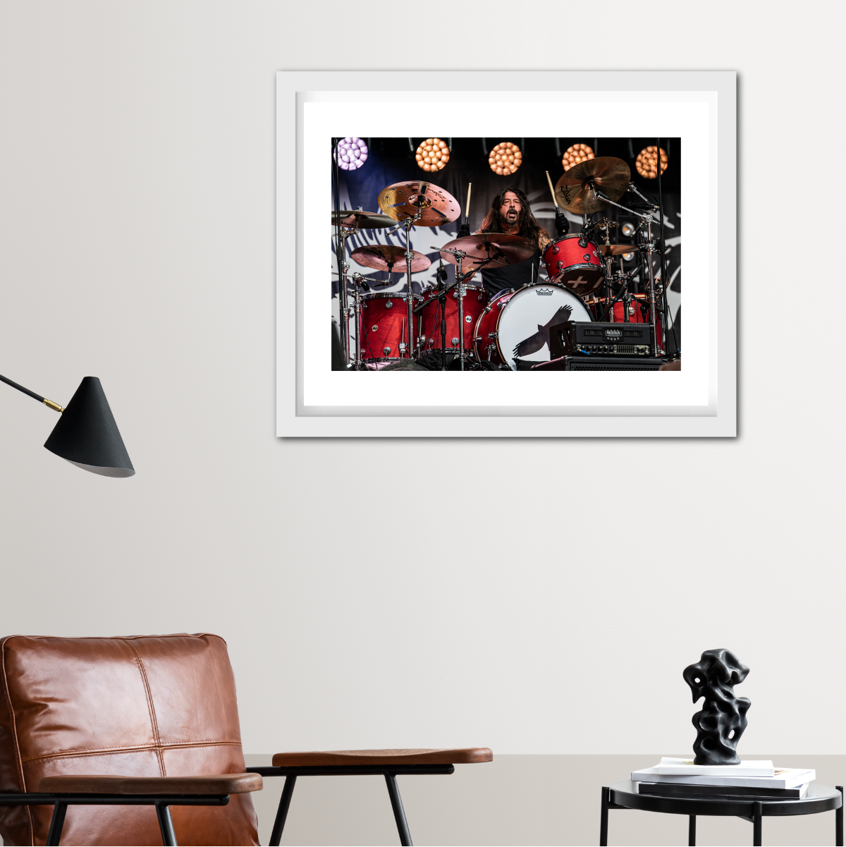 dave grohl - taylor's wings - wembley stadium, london, september 3, 2022 - 18 x 24 inch - limited edition print