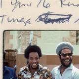 tinga stewart and big youth in downtown kingston - june 21st, 1976 - 6 x 6 inch limited edition prints
