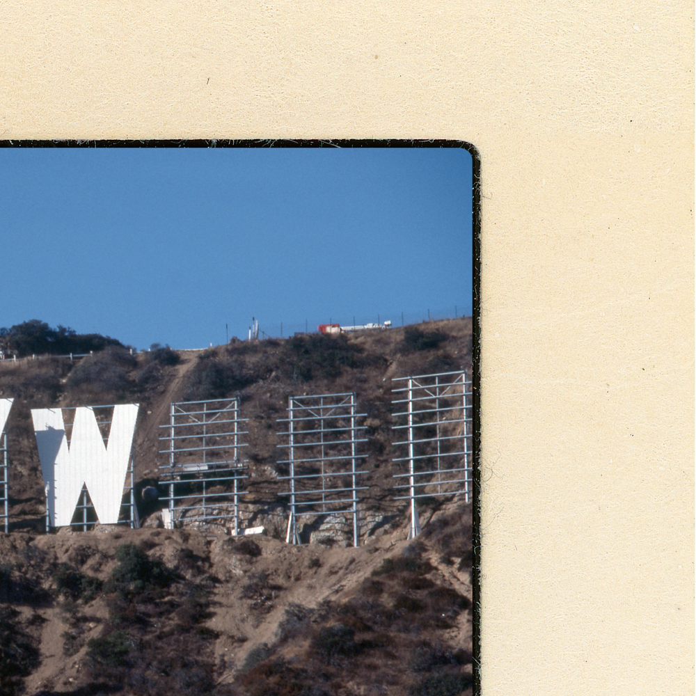 
                  
                    hollywood sign restoration, january 1978 - 12 x 12 inch - limited edition prints
                  
                