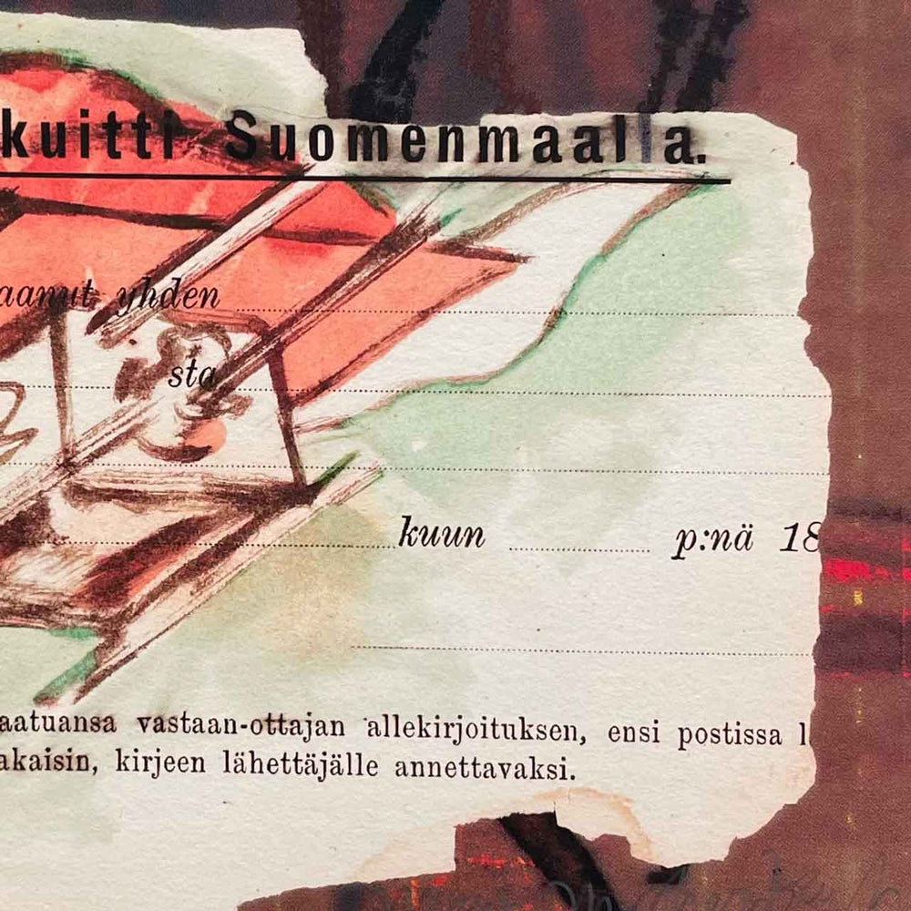 
                  
                    paluukuitti suomenmaalla. - postcard series - limited edition prints
                  
                