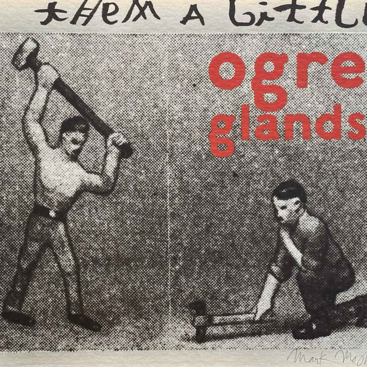 ogre glands - postcard series - limited edition prints