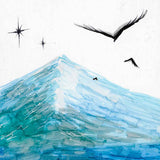 wave mountain - original artwork