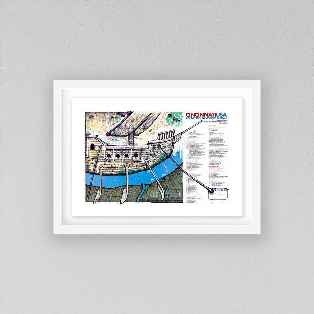 
                  
                    cincinnati, ohio - limited edition print - 9 x 13 inch edition
                  
                