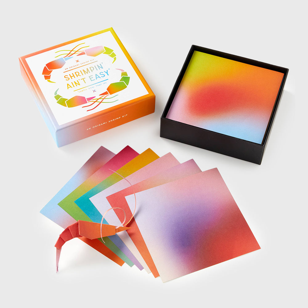 
                  
                    $15 - shrimpin' ain't easy origami kit
                  
                