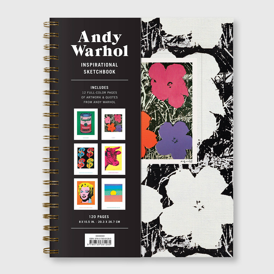 andy warhol inspirational sketchbook