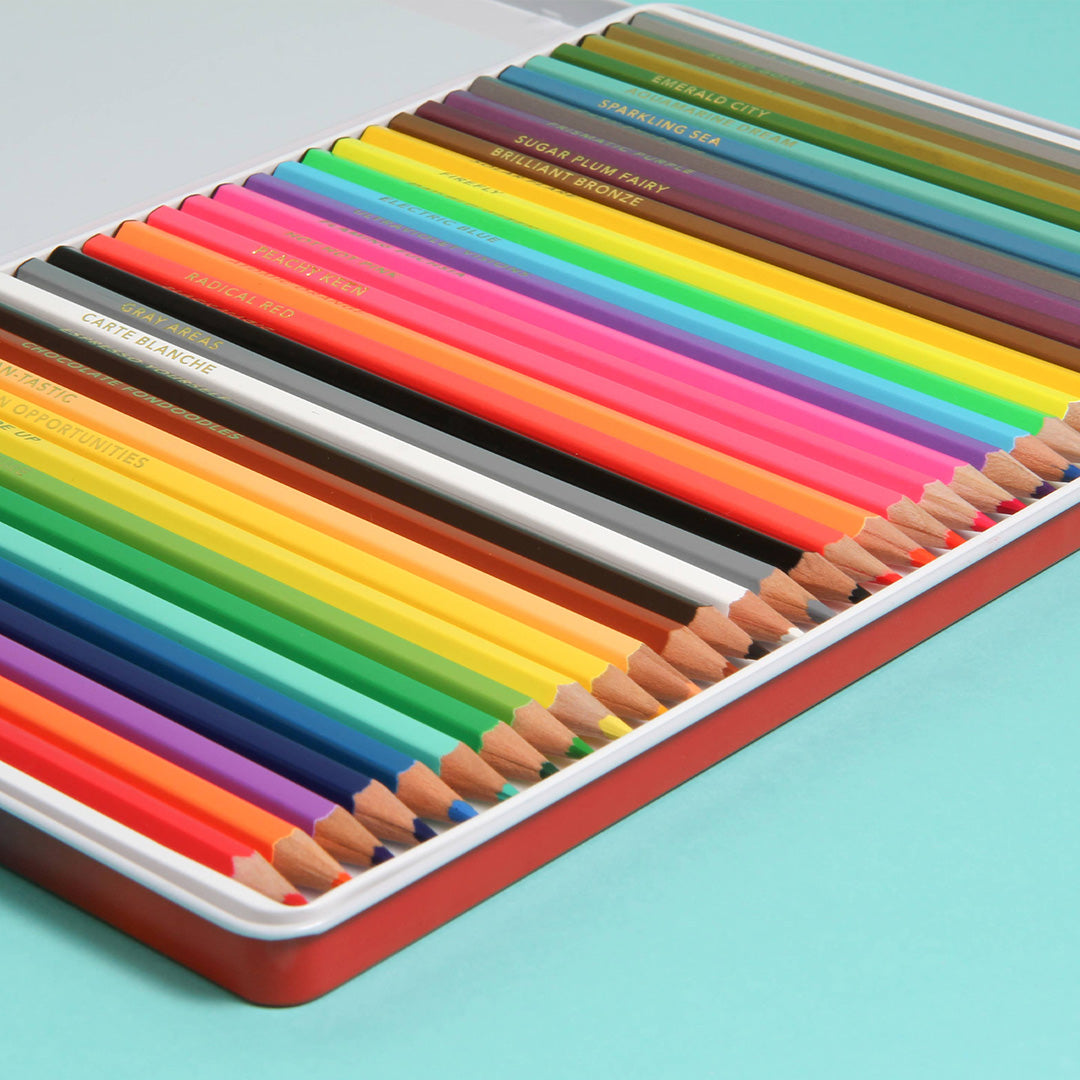 bright ideas deluxe colored pencils - set of 36