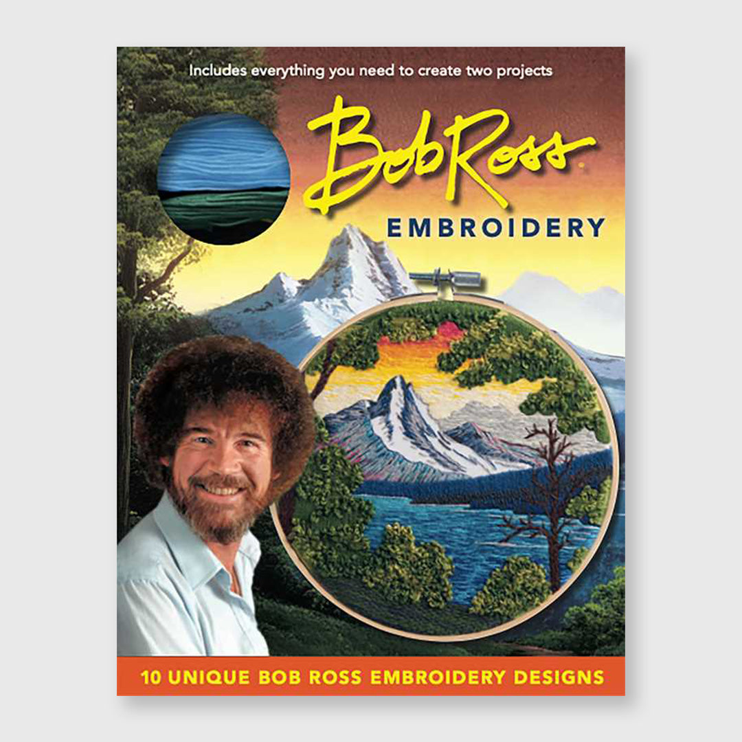 bob ross embroidery