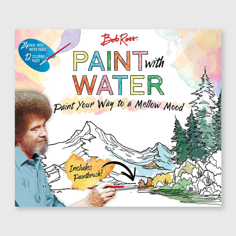 bob ross paint with water