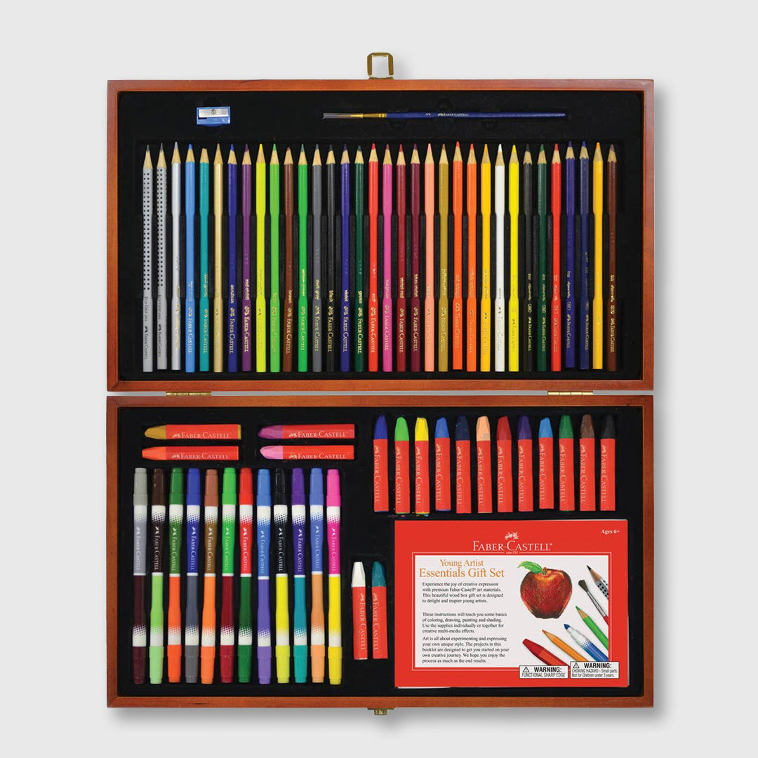 young artist essentials gift set - 64-piece