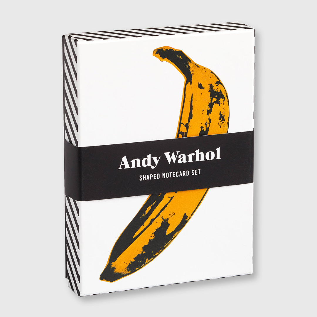 andy warhol shaped notecard set