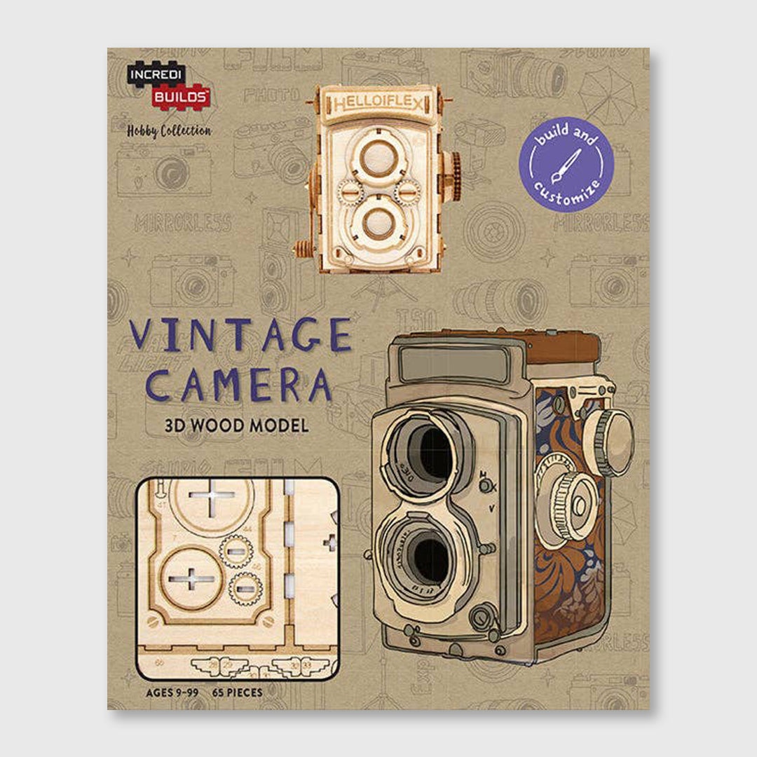 incredibuilds hobby collection: vintage camera