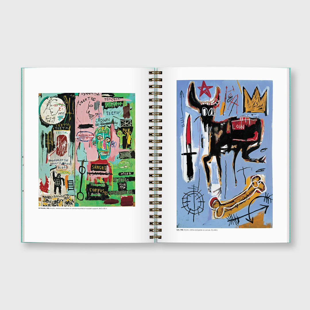 jean-michel basquiat inspirational sketchbook