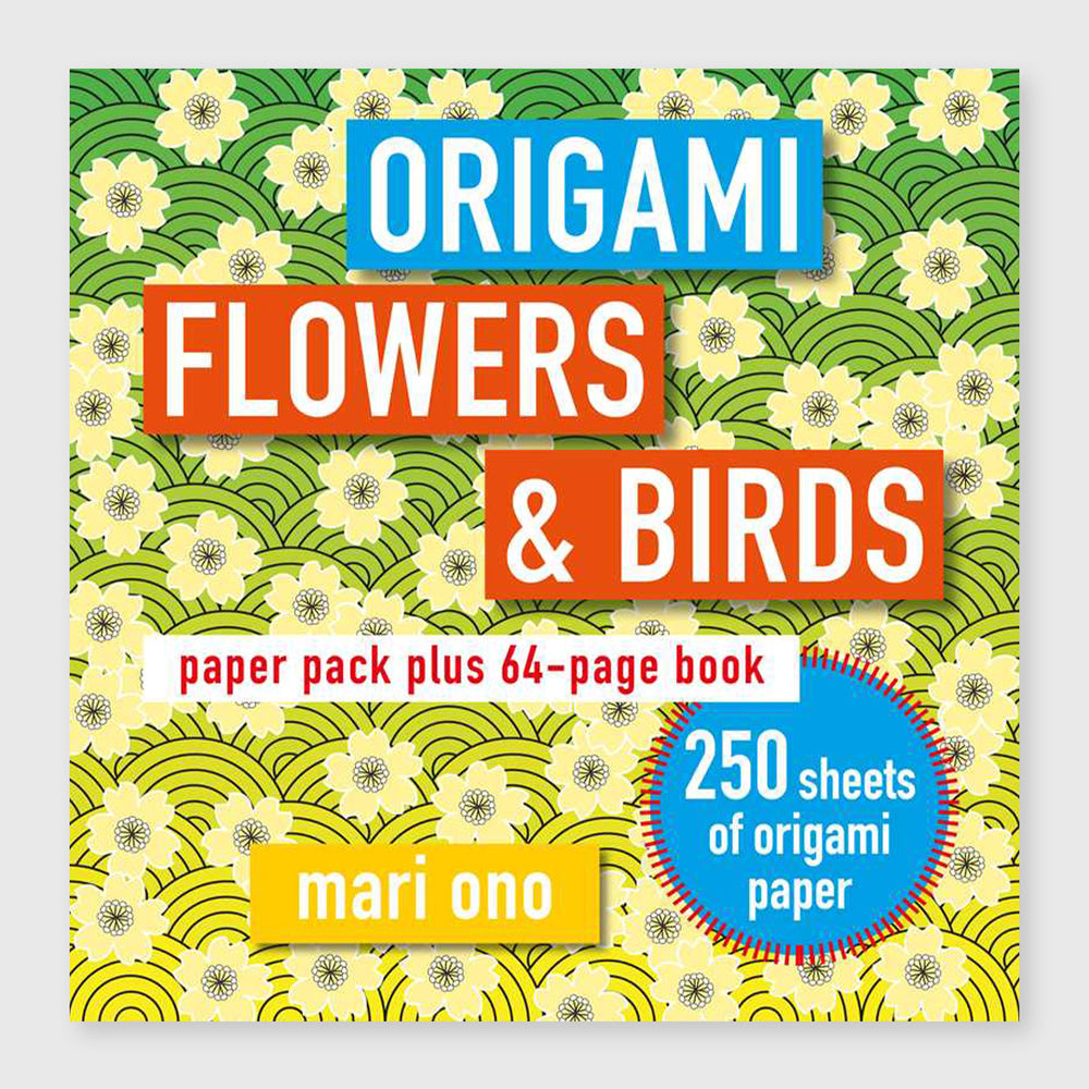 origami flowers and birds