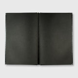 premium black paper sketchbook - 5.25 x 8.5 inch