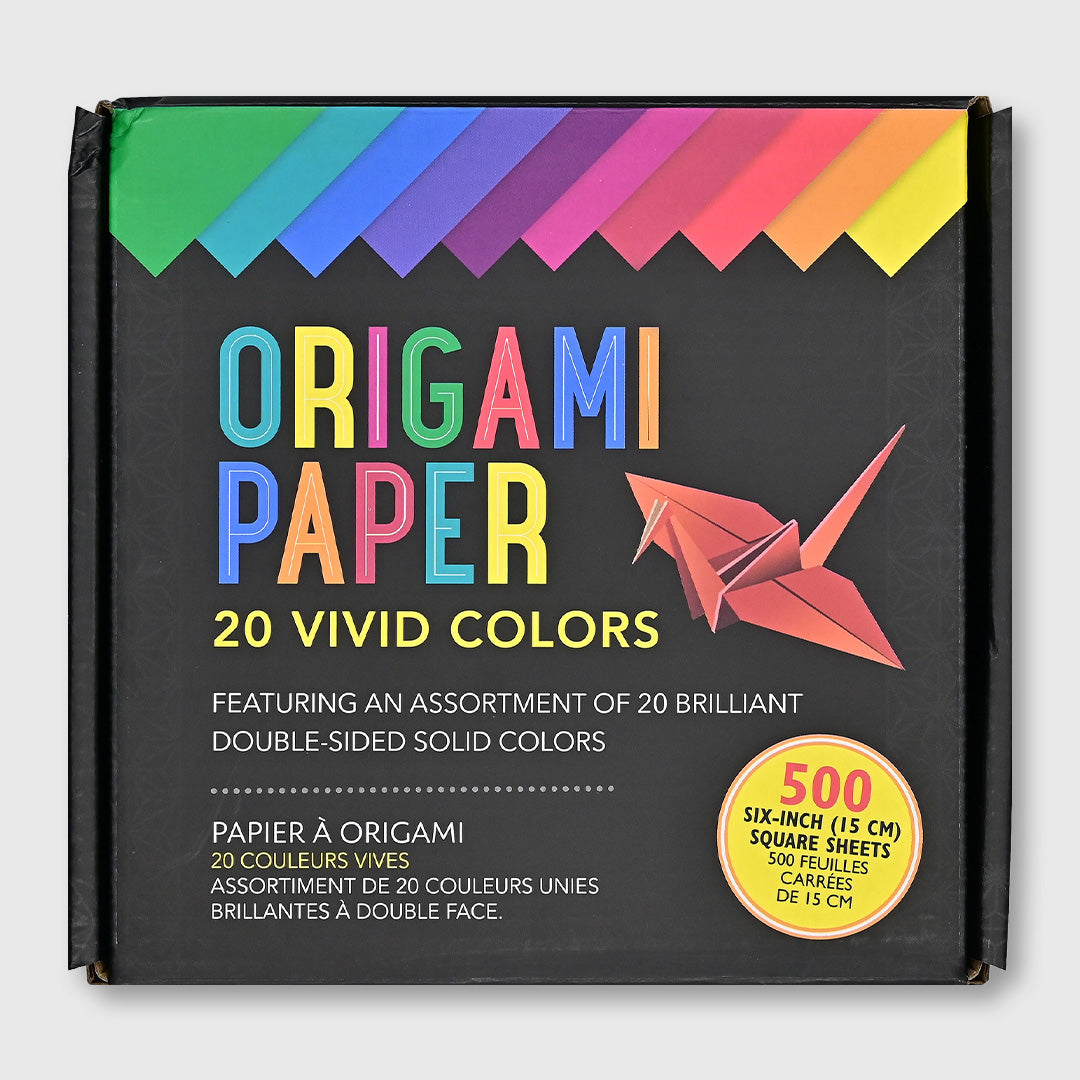 vivid color origami paper - 500 sheets