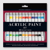 acrylic paint set - 24 colors