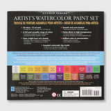 artist's watercolor paint set - 24 colors