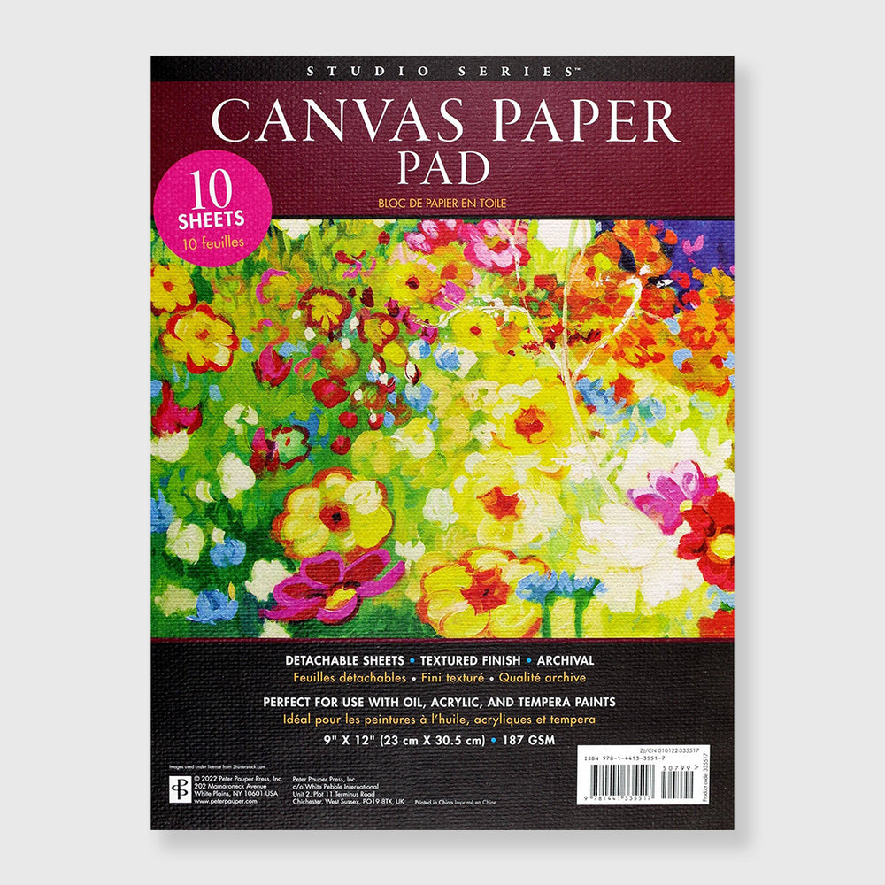 canvas paper pad