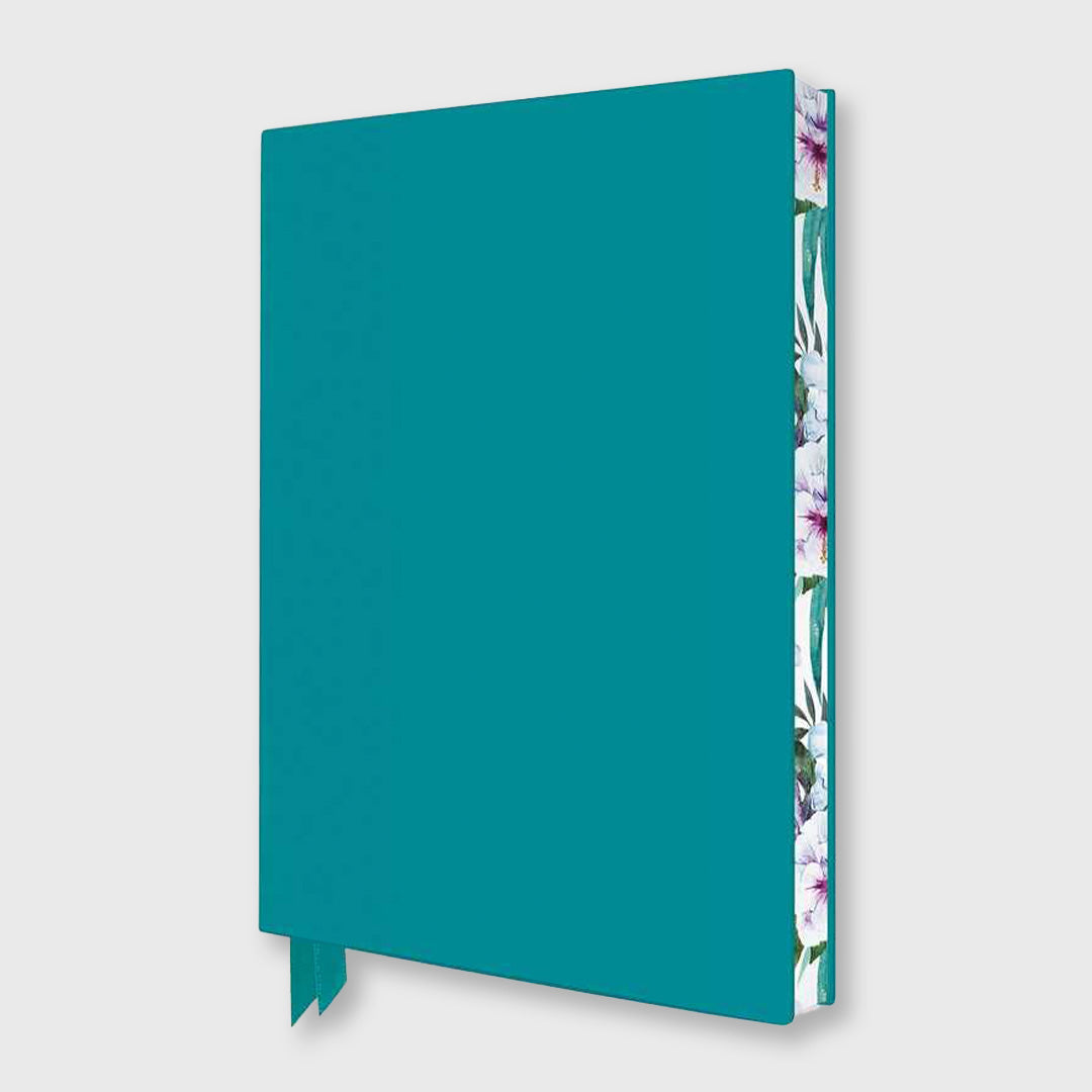 turquoise artisan sketch book