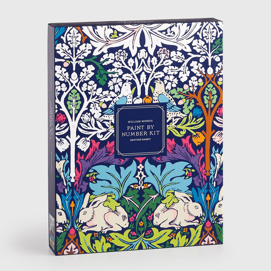 william morris brother rabbit paint by number kit - 9 x 12 inch
