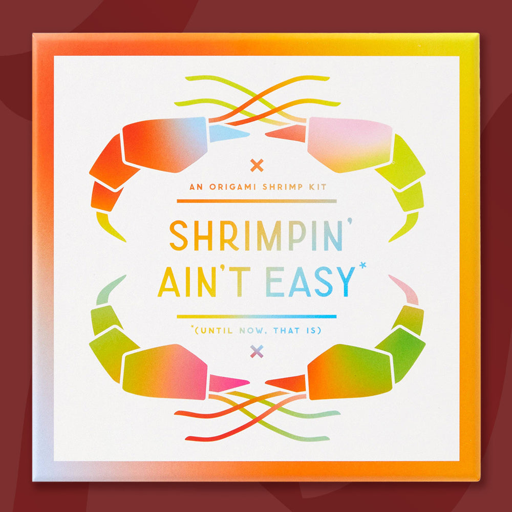 $15 - shrimpin' ain't easy origami kit