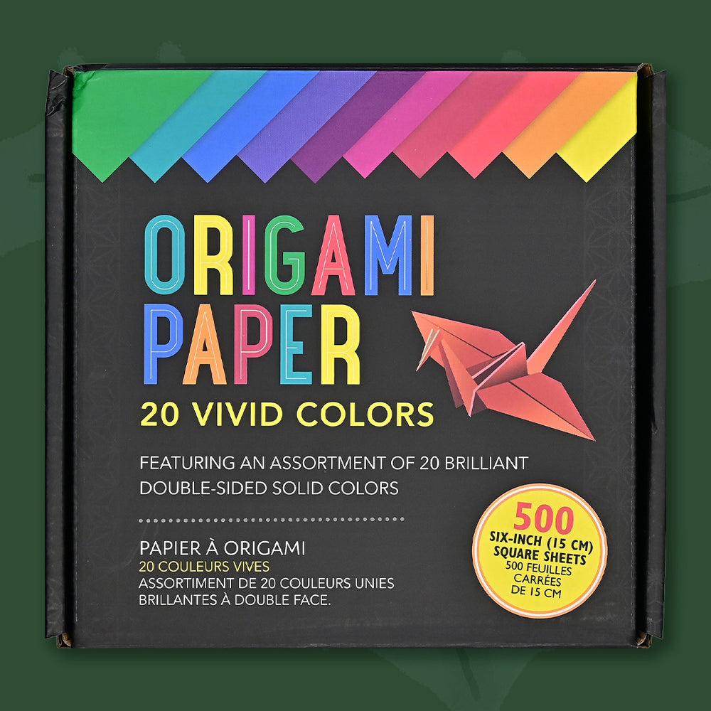 $10 - vivid color origami paper - 500 sheets