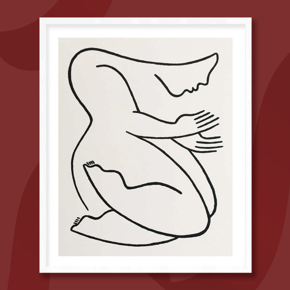 $50 - sifting self - white edition - 12 x 15 inch edition