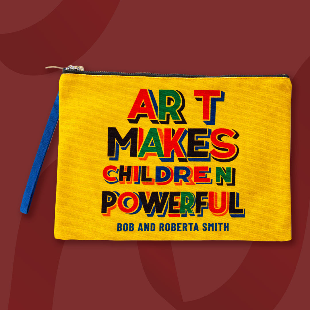 $20 - art makes children powerful pouch