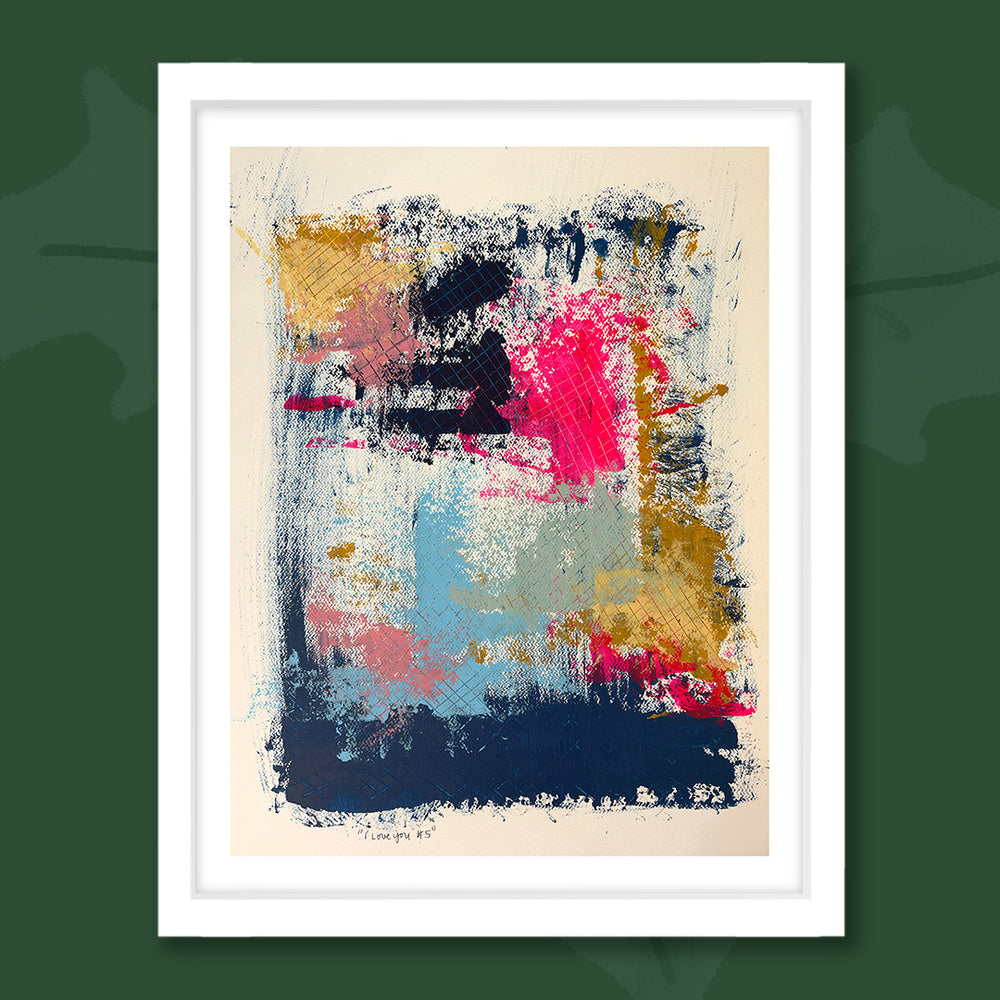 $25 - i love you #5 - 6 x 8 inch edition