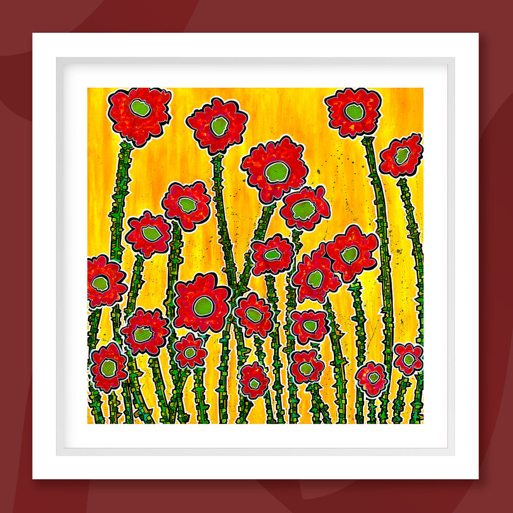 $50 - summer blooms - 12 x 12 inch edition