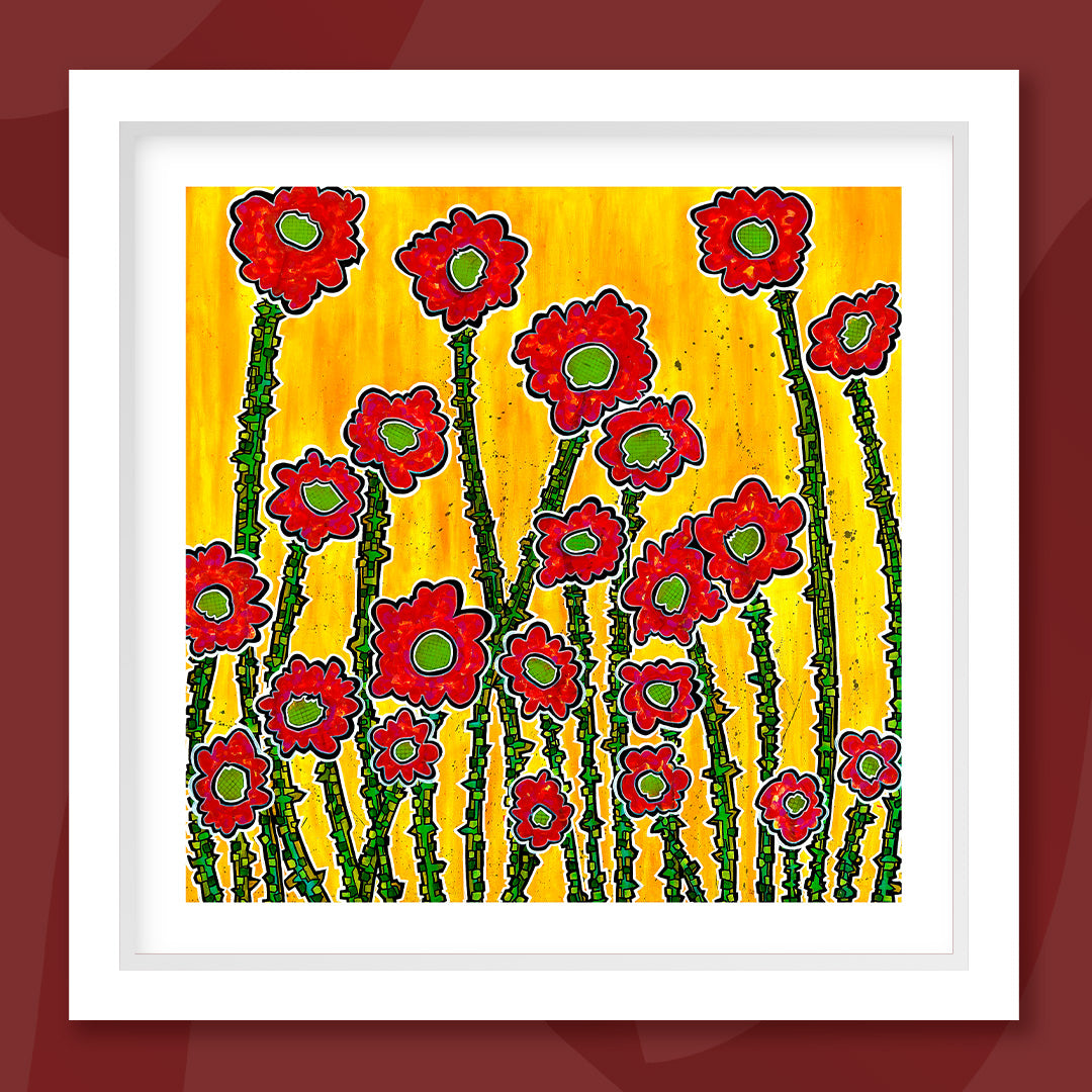 $50 - summer blooms - 12 x 12 inch edition