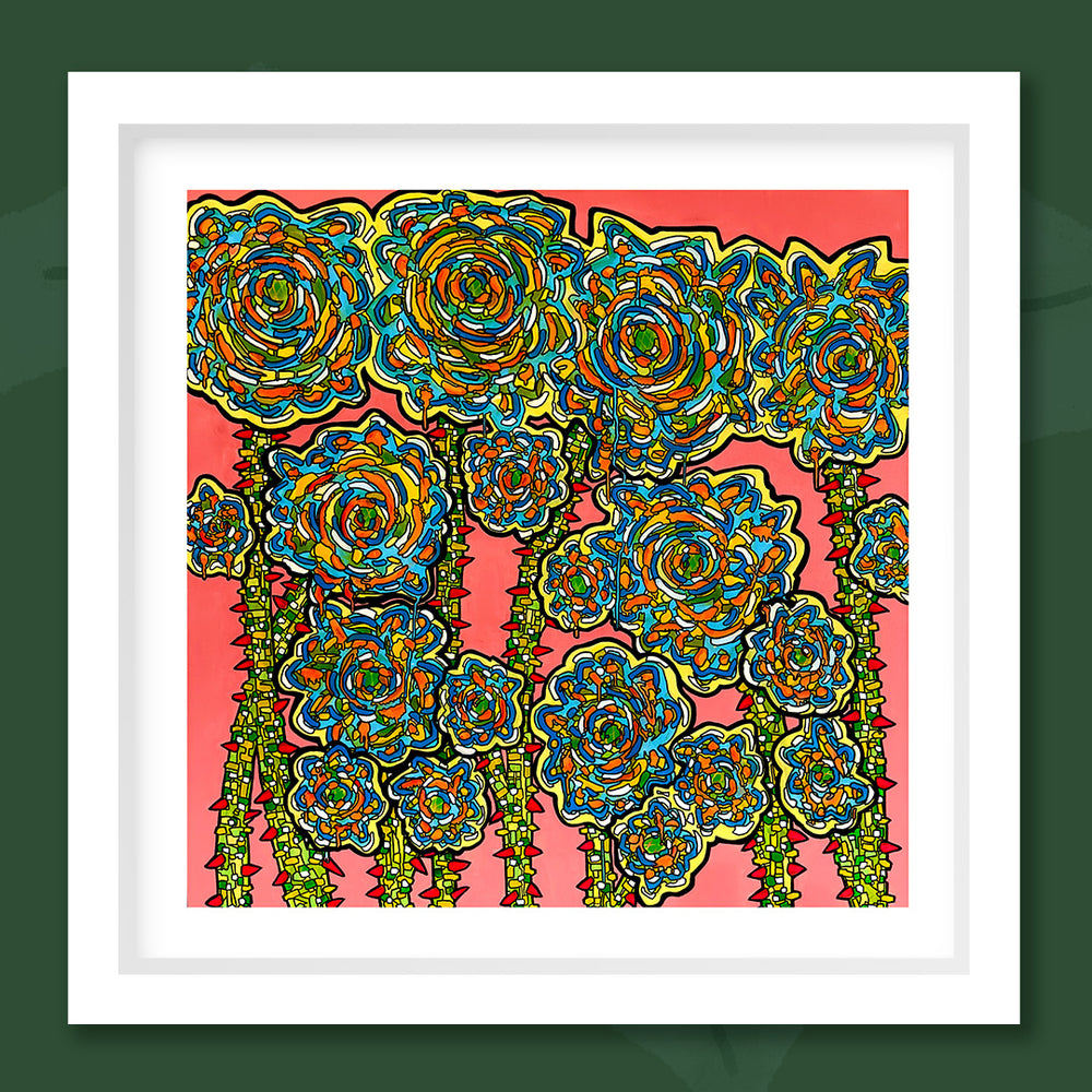 $50 - we are all in bloom - 12 x 12 inch edition