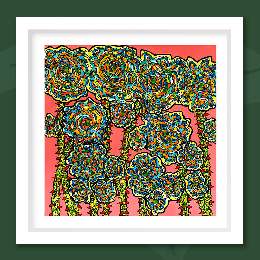 $50 - we are all in bloom - 12 x 12 inch edition