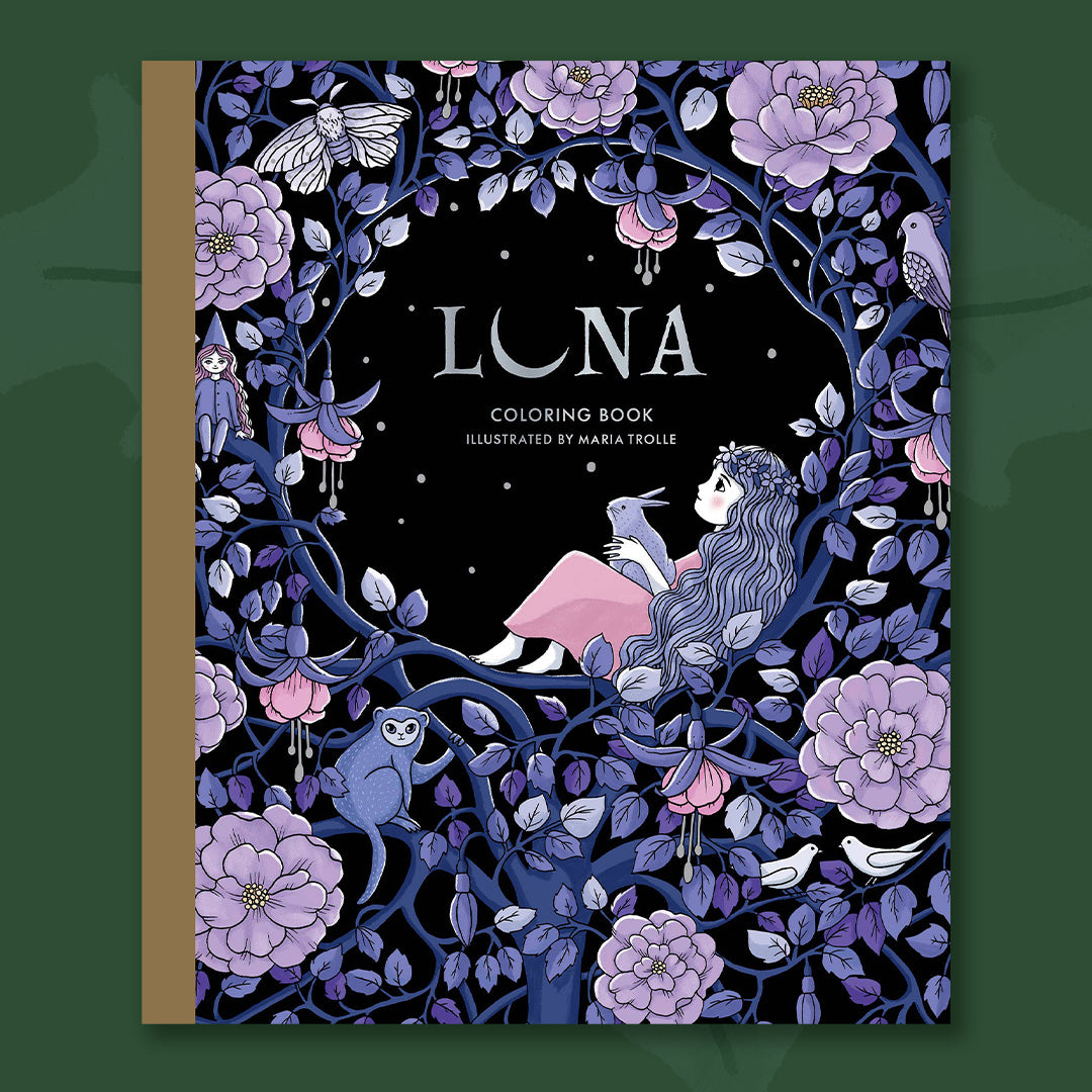 $10 - luna coloring book