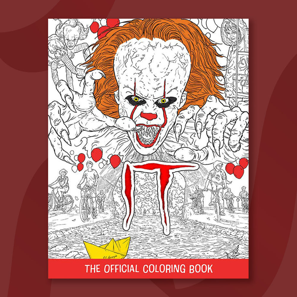 $10 - it: the official coloring book