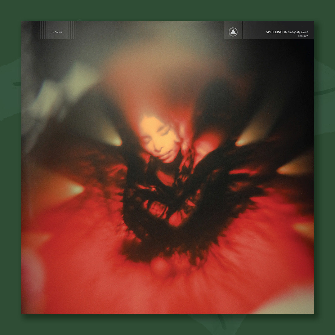 $15 - portrait of my heart - olive green vinyl