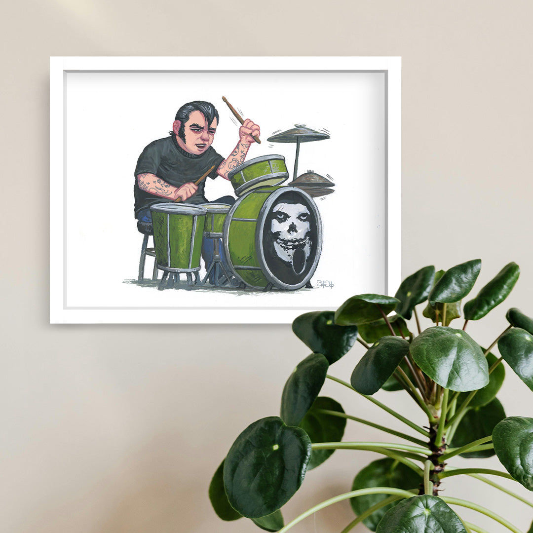 drummer locks - original artwork