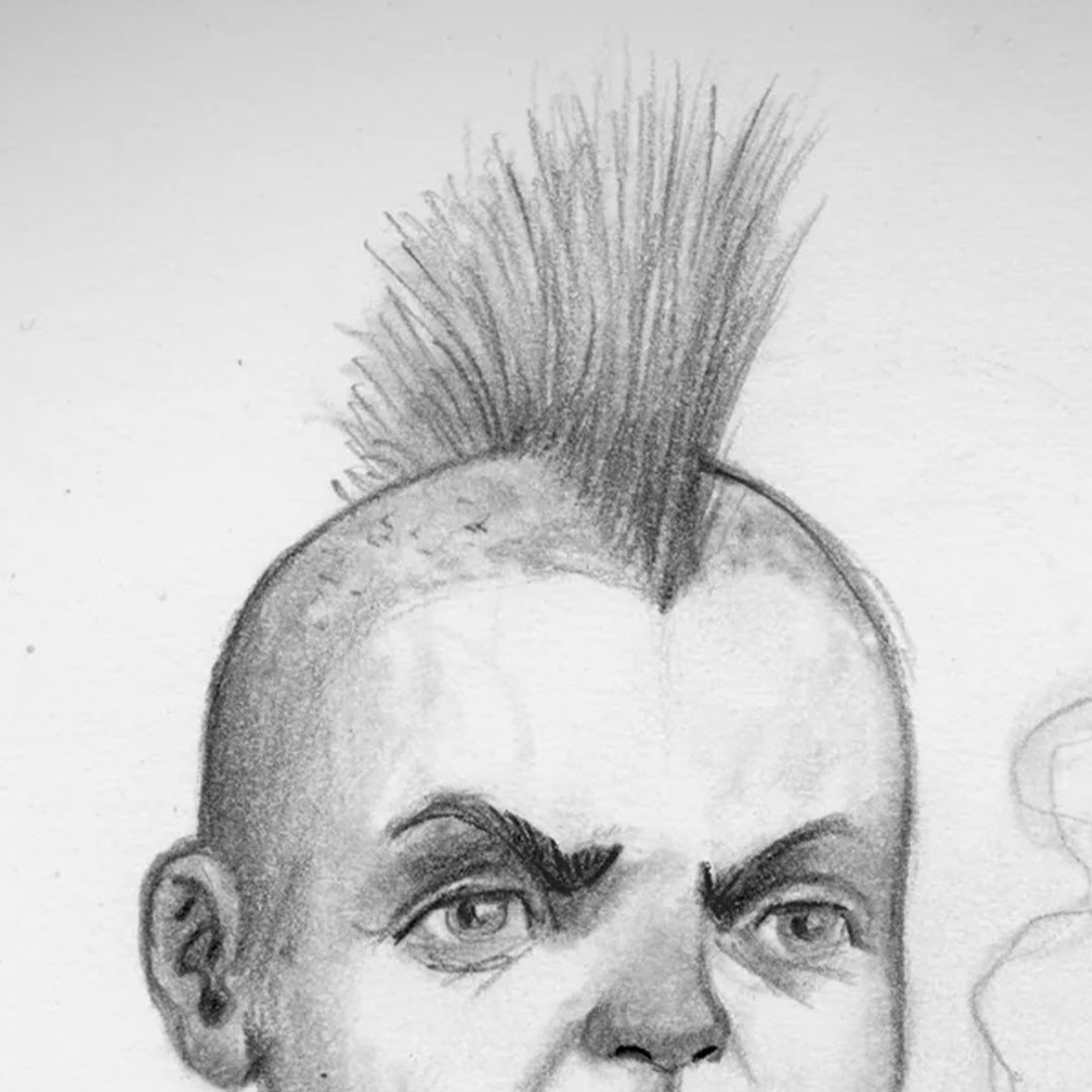 the punk guy tsol - original artwork