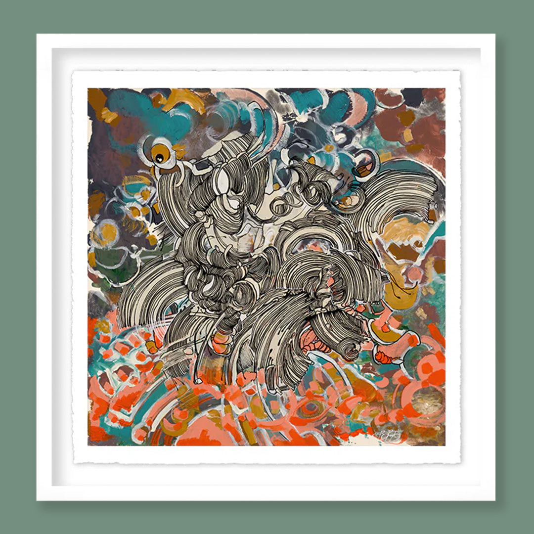 microdose - 6 x 6 inch edition - printer proof 8/10