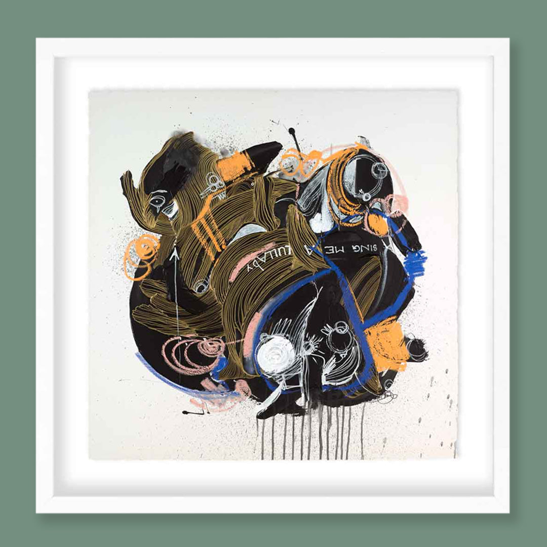 sing me a lullaby - 12 x 12 inch edition - printer proof 4/8