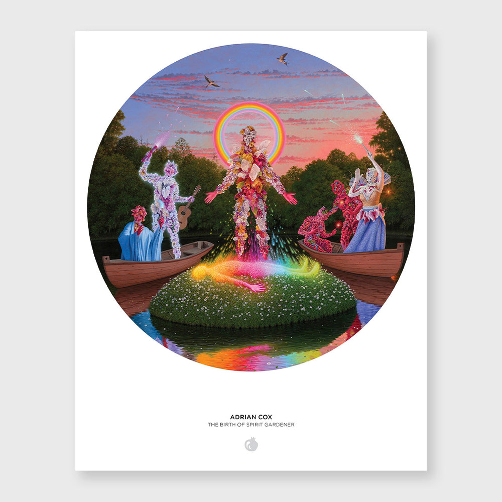 
                  
                    the birth of spirit gardener - 500 piece circular jigsaw puzzle
                  
                